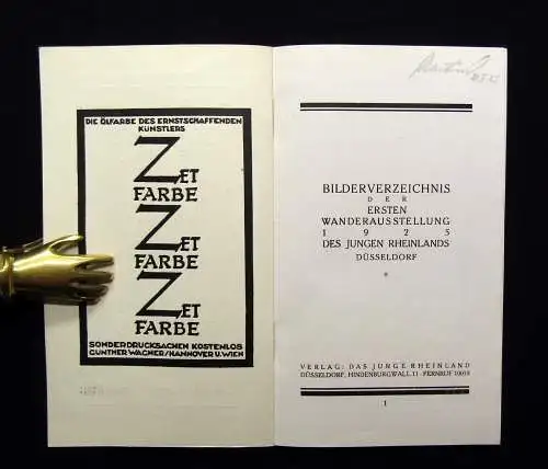 Katalog der neuen Staatsgalerie  96 Abbildungen 1921 Kunst Kultur Plastik