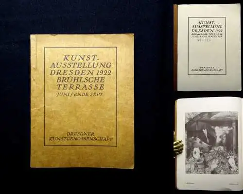 Kunstausstellung Dresden 1922 Brühlsche Terrasse Juni/Ende Sept.