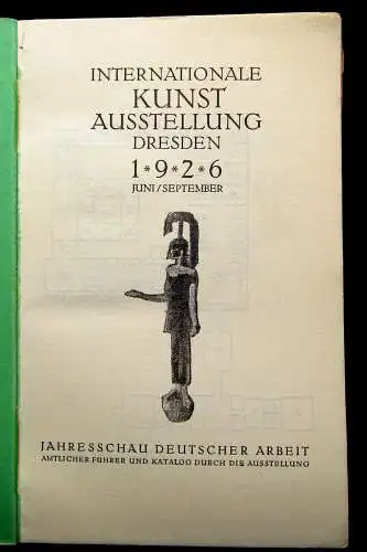Internationale Kunst- Ausstellung Dresden 1926 Kunst Kultur Malerei