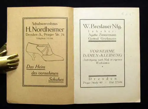 Künstler- Vereinigung Dresden Sommer-Ausstellung 1925 Kunst Kultur Malerei