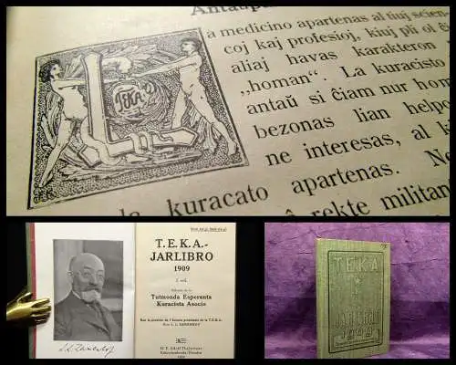 T.E.K.A. Jarlibro 1909 Tutmonda Esperanta Kuracista Asocio 1909