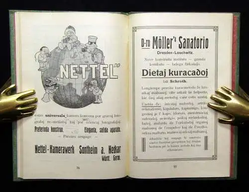 T.E.K.A. Jarlibro 1909 Tutmonda Esperanta Kuracista Asocio 1909