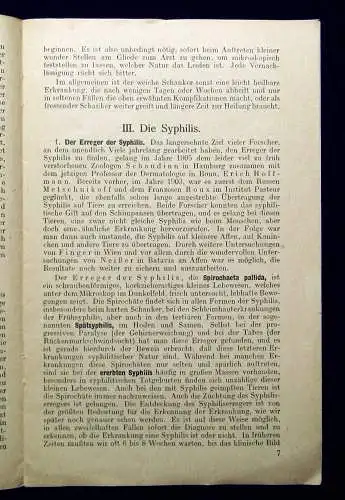 Ausstellung Die Geschlechtskrankheiten und ihre Bekämpfung März- April 1919