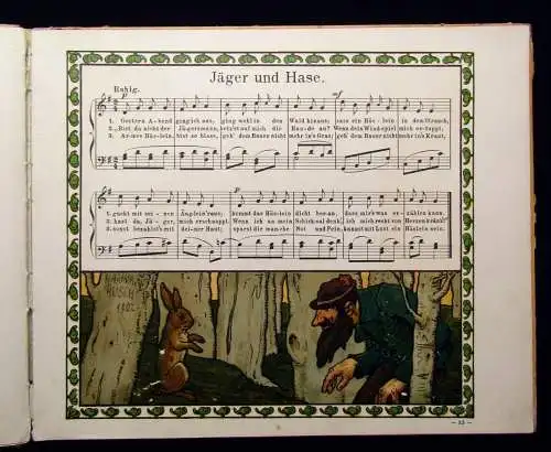 Merck Friederike Unser Liederbuch 2. Bd.  Die beliebtesten Kinderlieder 1902