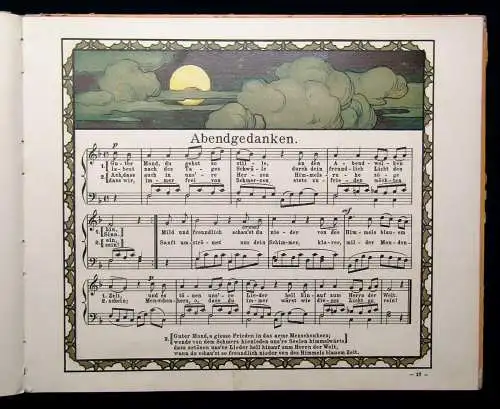 Merck Friederike Unser Liederbuch 2. Bd.  Die beliebtesten Kinderlieder 1902