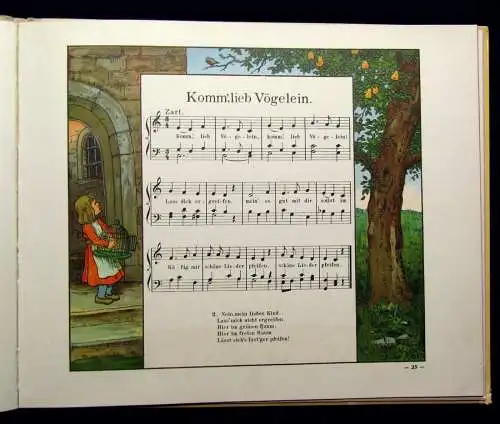 Merck Friederike Unser Liederbuch 1. Bd.  Die beliebtesten Kinderlieder 1900