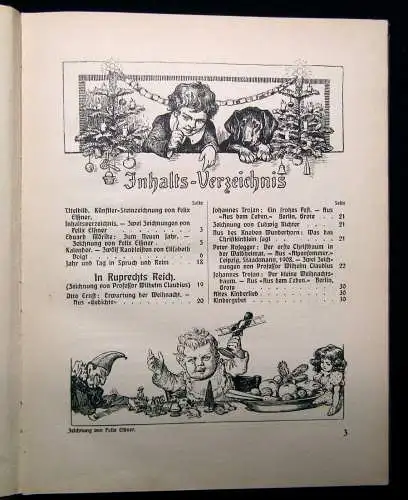 Thiene Neue Jugendblätter Jahrbuch für das deutsche Haus 1909 1. Jahrgang