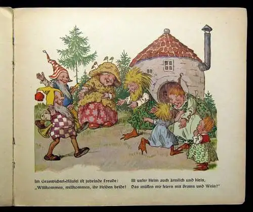 Holst Adolf Sonntag im Walde Ein lustiges Bilderbuch von Ernst Kutzer um 1930