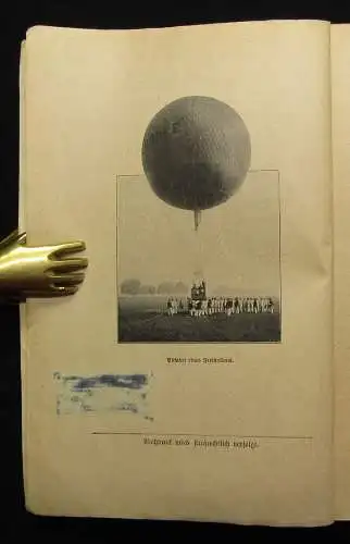 Köhler Im Luftschiff Erlebnisse und Abenteuer 1910 96 Abbildungen Zeppelin