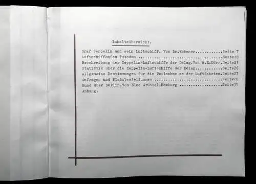 Eckener; Grüttel Im Luftschiff über Berlin und Umgebung Sehr selten 1914