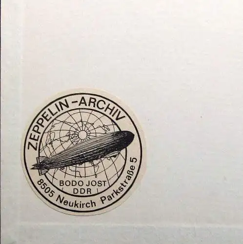 Wittemann Die Amerikafahrt des ZR III Zeppelin-Archiv Jost Zeppelinbau