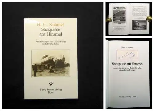 Knäusel Sackgasse am Himmel 1988 Zeppelin-Archiv Bodo Jost Luftschiffahrt