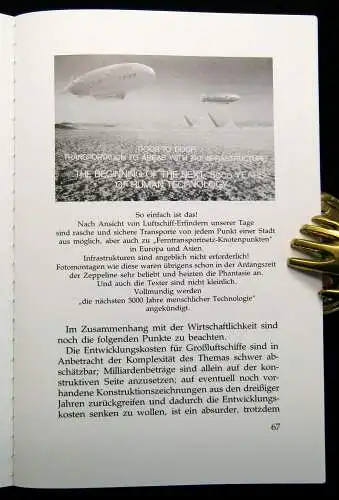 Knäusel Sackgasse am Himmel 1988 Zeppelin-Archiv Bodo Jost Luftschiffahrt