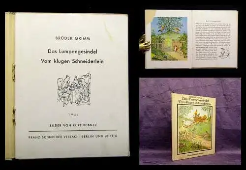 Brüder Grimm Das Lumpengesindel , Vom klugen Schneiderlein 1944