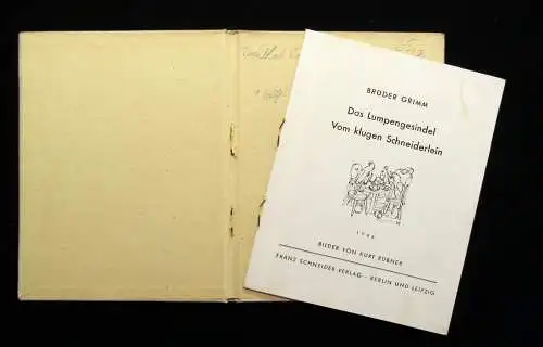 Brüder Grimm Das Lumpengesindel , Vom klugen Schneiderlein 1944