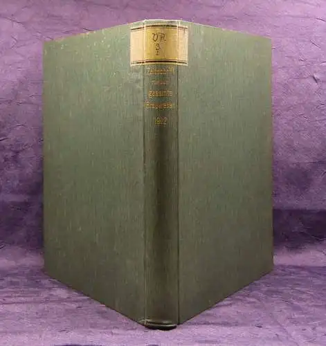Lintner, Will Zeitschrift für das gesamte Brauwesen XXXV. Jhg. 1912 Handwerk