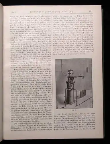 Lintner, Will Zeitschrift für das gesamte Brauwesen XXXV. Jhg. 1912 Handwerk