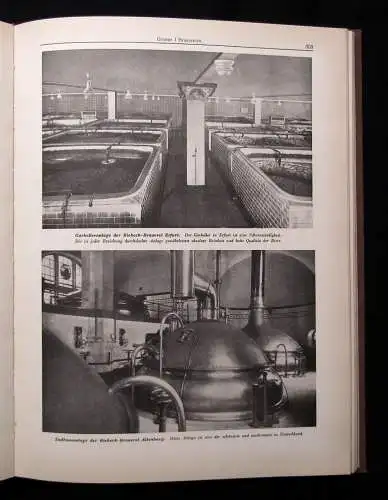 Die deutsche Braukunst der Gegenwart 1930 selten Handwerk Industrie Vertrieb