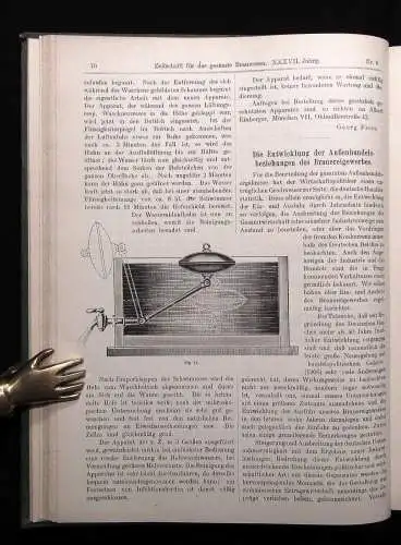 Bleisch,Lintner u.a. Zeitschrift für das gesamte Brauwesen 37.Jhg. 1914 Handwerk