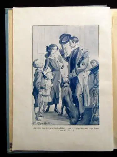 Sarwey Schelmuffsky "Memoiren eines Backfisches" um 1910 Erzählung für Mädchen