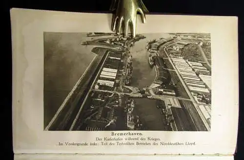 Norddeutscher Llyod Bremen Jahrbuch 1918/19 Der Krieg und die Seeschiffahrt V.