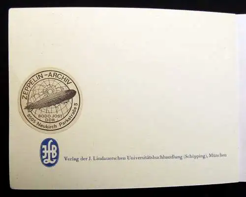 Deutsches Museum im Bilde um 1925 Zeppelin-Archiv Bodo Jost Luftfahrt