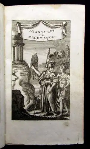 Francois Fenelon Les Avantures de Telemaque,Fils D`ulysse par feu Missere 1699