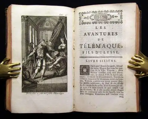 Francois Fenelon Les Avantures de Telemaque,Fils D`ulysse par feu Missere 1699