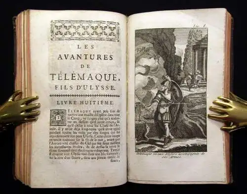 Francois Fenelon Les Avantures de Telemaque,Fils D`ulysse par feu Missere 1699