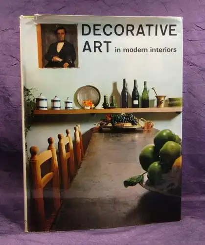 Decorative Art in Modern Interiors 1964/5 selten 1964 Or.SU und hs. Widmung  js