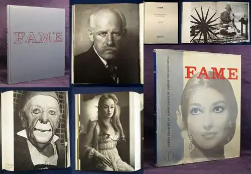 Gruber Fame Famous Portraits of Famous People by Famous Photographers 1960 js