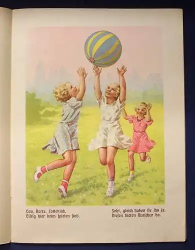 Kinderbuch Wir wollen uns tummeln um 1930 selten ohne Jahr, Ort oder Verlag js