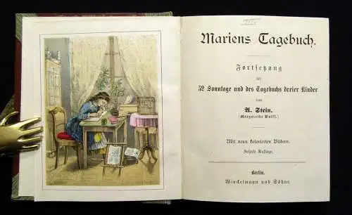 Stein Mariens Tagebuch Fortsetzung d. 52 Sonntage u. des Tagebuchs dreier Kinder