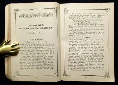 Dresdner Almanach  der königl.Sächs. Hof-Apotheke 1887-1888 3.Ausgabe * selten *