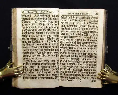 Der mit rechtsschaffendem Herzen zu seinem Jesu sich nabende Sünder  1736