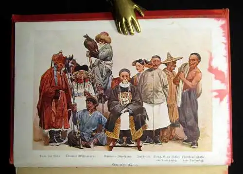 Wilhelmy China Land und Leute Ilustrierte Geschichte des Reiches u. seiner 1903