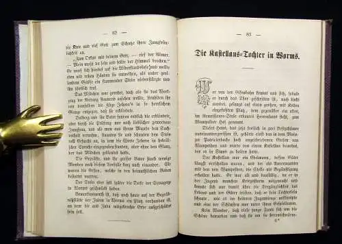 Bernard, Hermann Eine Sammlung von Rhein- Sagen 1861 Rundumgoldschnitt