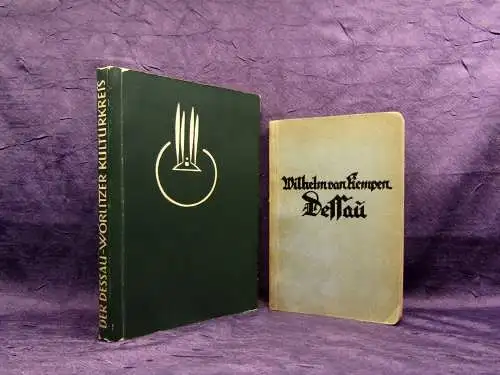 Van Kempen 2 Hefte über Desslau und Wörlitz, 1925 und 1965 Sachsen- Anhalt