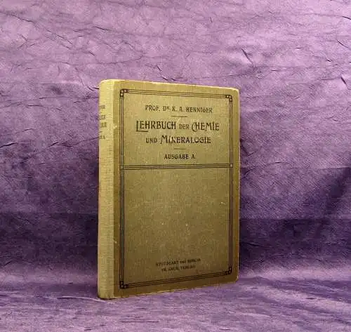 Heidrich Lehrbuch der Chemie und Mineralogie mit Elemente der Geologie 1916