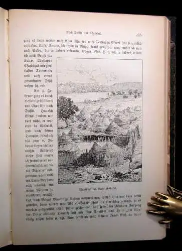 Dr. Wilhelm Junkers Reisen in Afrika 1875- 1886 3. Bd. komplett 1891 Geschichte