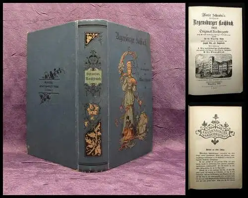Coppenrath Marie Schandri`s berühmtes Regensburger Kochbuch 1900 Or. Kochrezepte