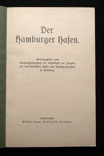 Hamburger Hafen 1922 1 Karte Geographie Ortskunde Geschichte