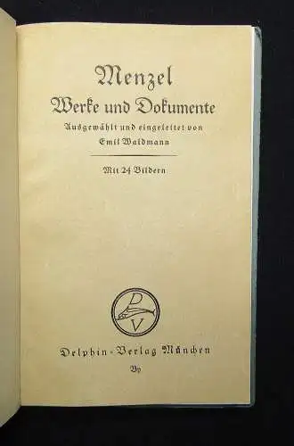 Eulenberg 5 Bände Corinth Murillo Menzel Rubens Grünewald um 1920 Literatur