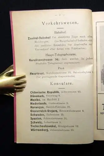 Illustrierter Führer durch Nürnberg mit Stadtplan 1925/26 Guide Reiseführer