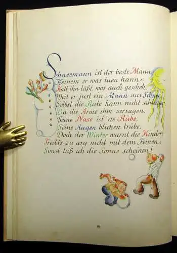 Scharf/Viehrig Du schöne Weihnachtszeit 1947 Kinderbuch Literatur Lyrik