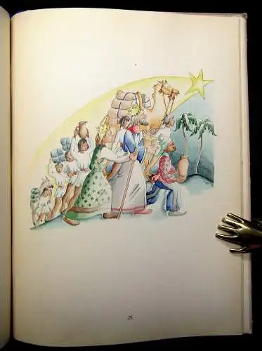 Scharf/Viehrig Du schöne Weihnachtszeit 1947 Kinderbuch Literatur Lyrik