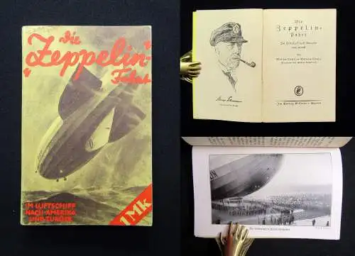 Kleffel/Schulze Die Zeppelinfahrt 1928 Archiv Bodo Jost 24 Bilder Luftschiffe