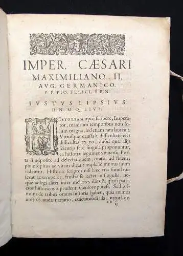 Tacitus C. Cornelii Taciti Opera Quae extant. Justus Lipsius postremum 1606