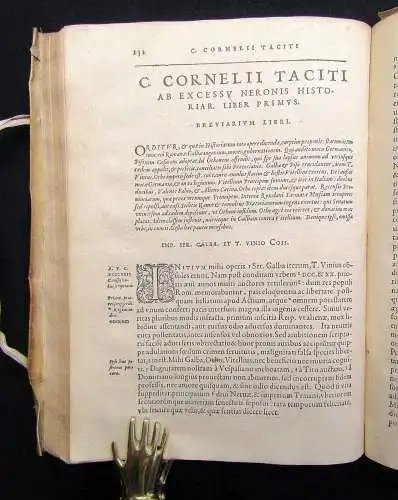 Tacitus C. Cornelii Taciti Opera Quae extant. Justus Lipsius postremum 1606