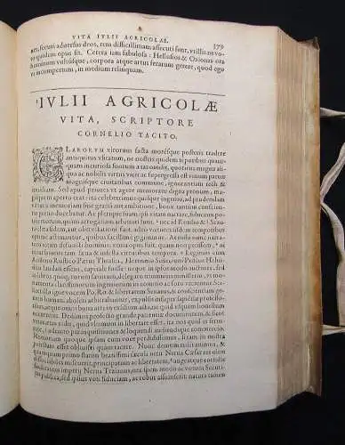 Tacitus C. Cornelii Taciti Opera Quae extant. Justus Lipsius postremum 1606